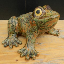 Frosch Keramik handgetöpfert